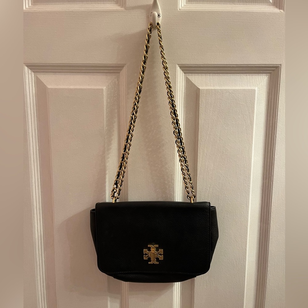 Tory Burch black crossbody purse